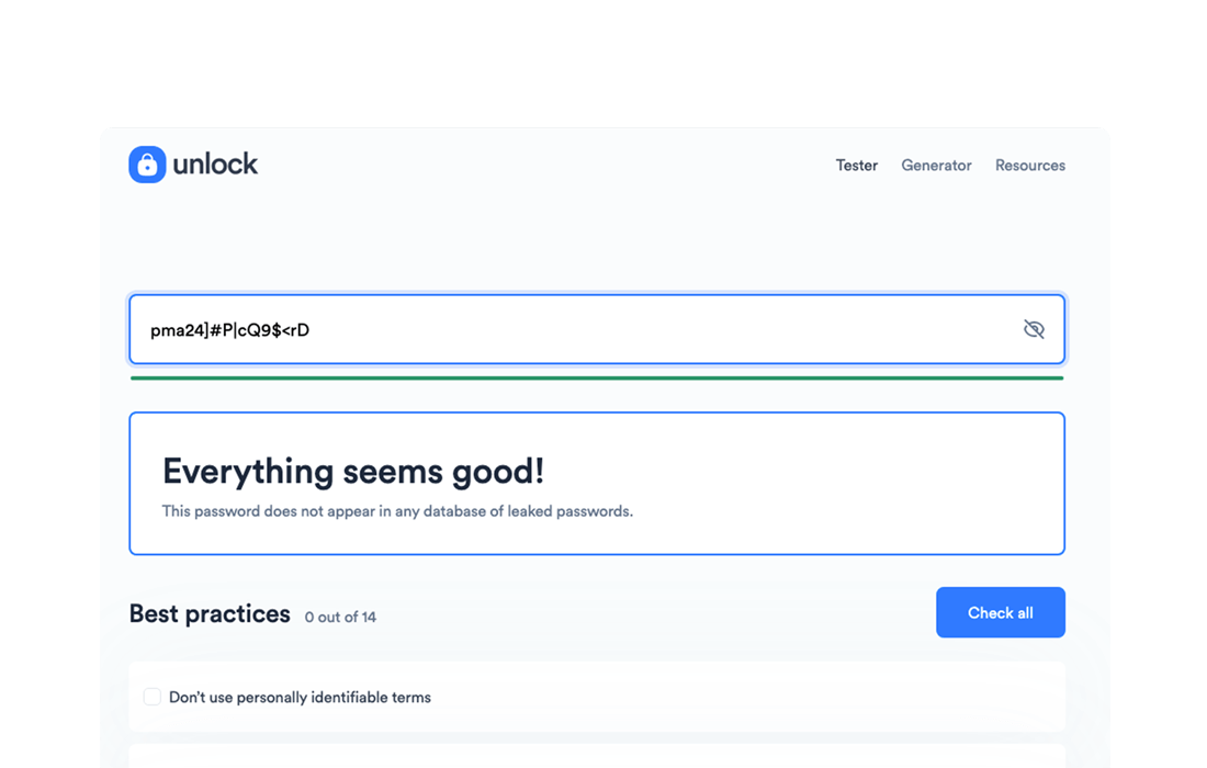 Unlock